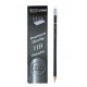 مجموعة أقلام رصاص HB مزودة بممحاة مكونة من 12 قلم أسود