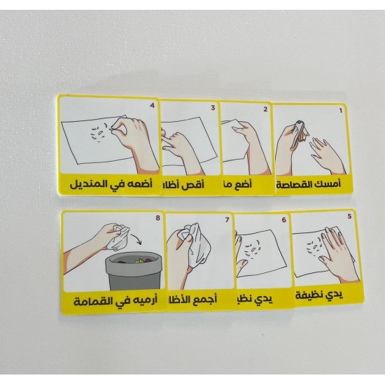 (مجموعة قص الأظافر) وسائل تعليمية لذوي الاحتياجات الخاصة